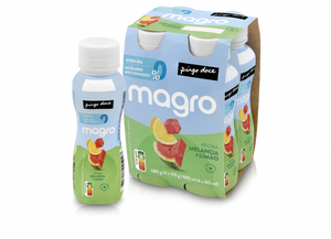 Iogurte Líquido Magro 00% Melancia e Limão Pack 4