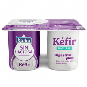 Kefir Natural sem Lactose Pack 4
