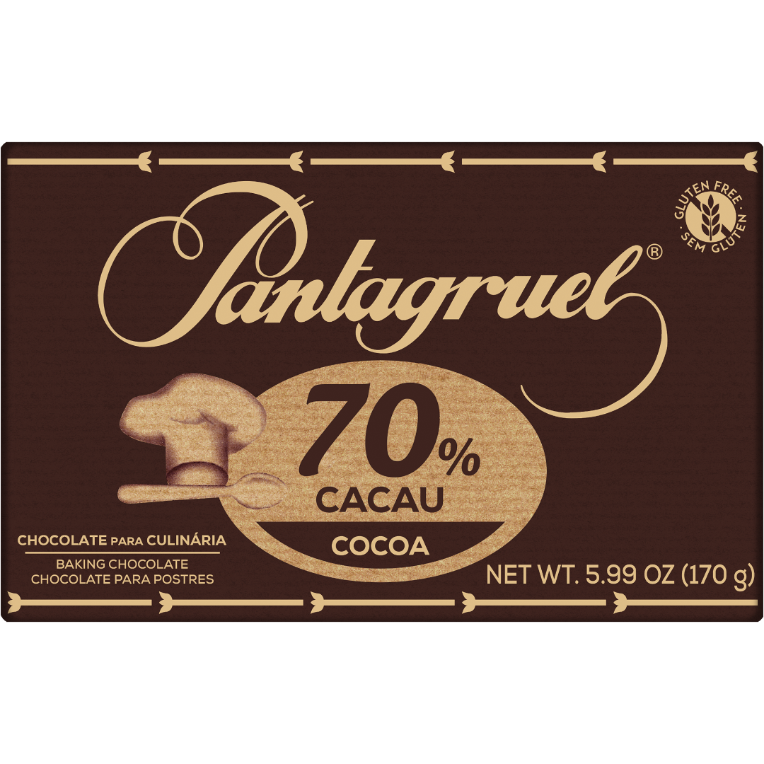 Tablete de Chocolate para Culinária 70% Cacau