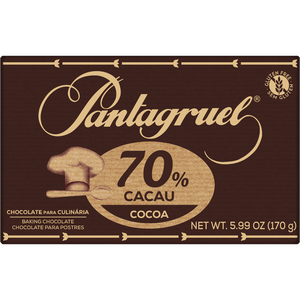 Tablete de Chocolate para Culinária 70% Cacau