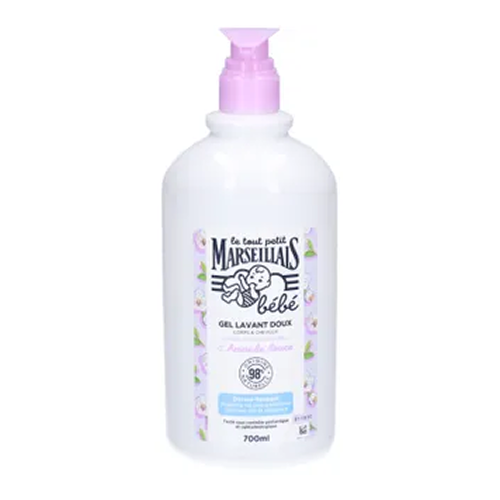 Gel de Limpeza de Amêndoas Doces para Bebé