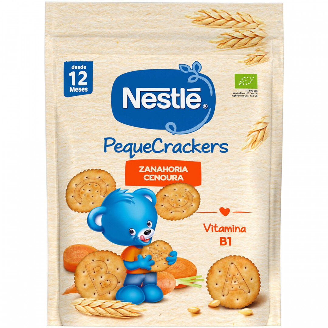 Snack Infantil de Cenoura PequeCrackers
