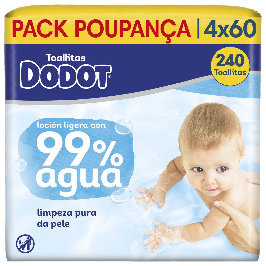 Toalhitas Dodot 99% Aqua Pack Poupança