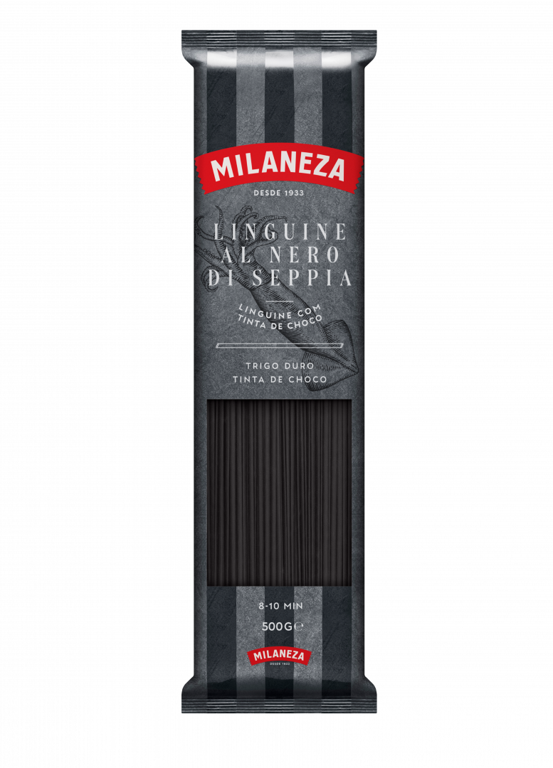 Massa Linguine com Tinta de Choco