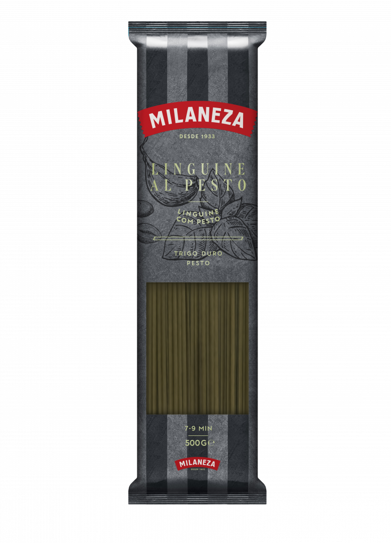 Massa Linguine Al Pesto