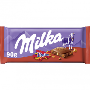Tablete de Chocolate Milka Daim