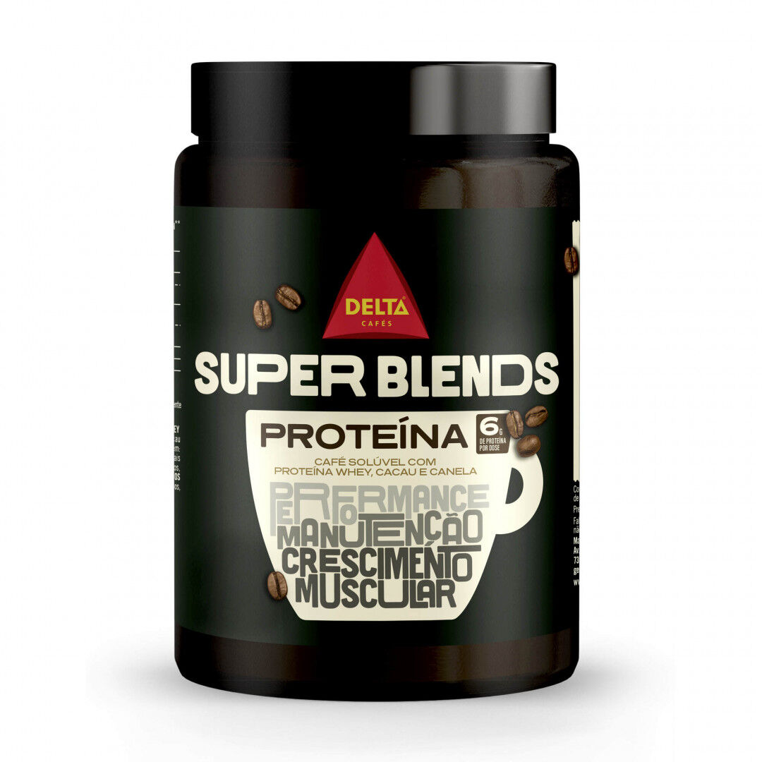 Café Solúvel Proteína Super Blends