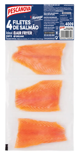 Filetes de Salmão sem Pele