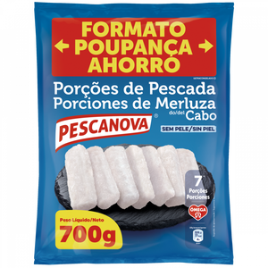 Porções de Pescada do Cabo sem Pele