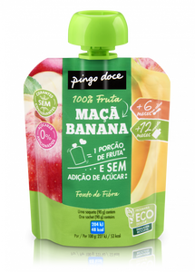 Bolsa de Fruta Maçã e Banana