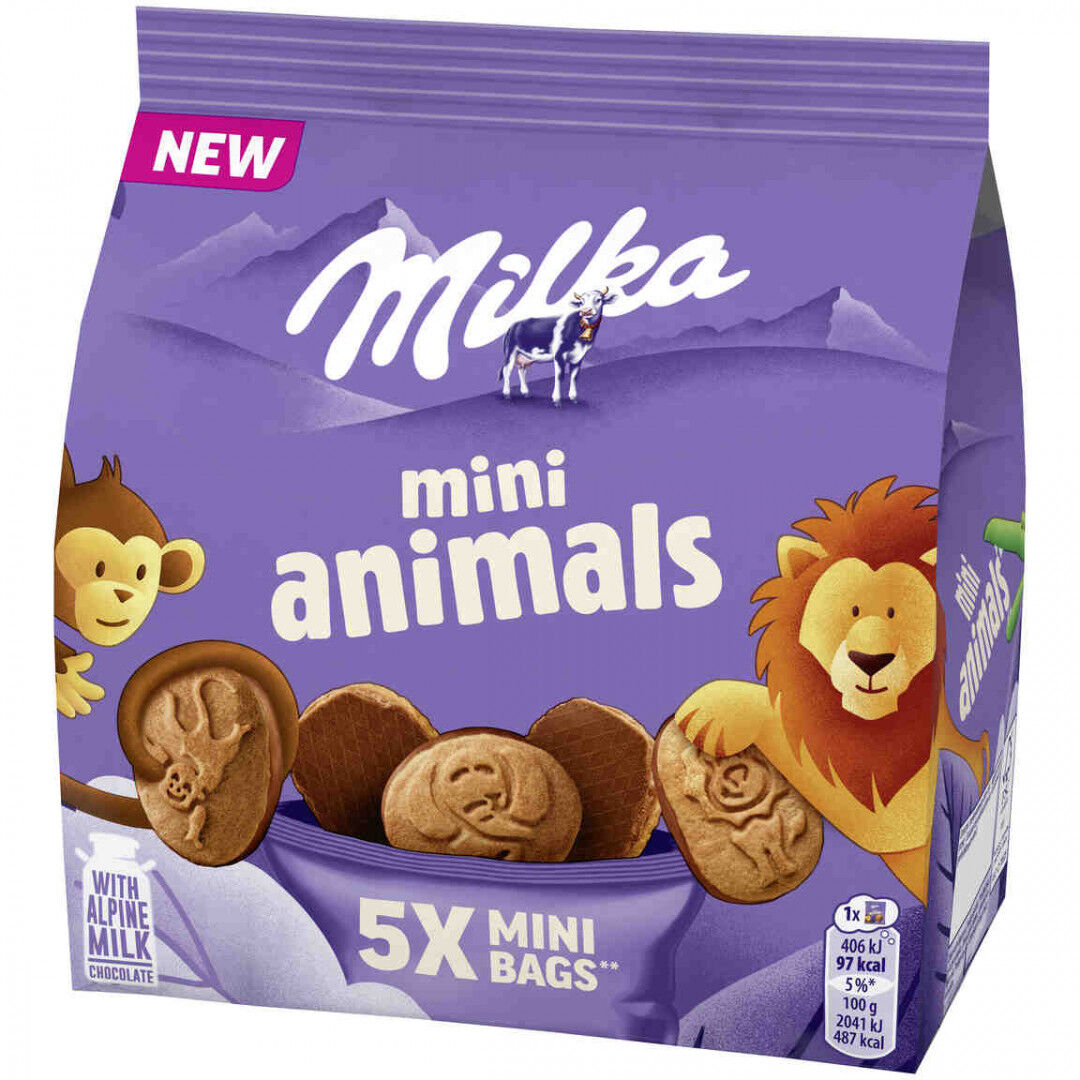 Bolachas Mini Animals Pack 5