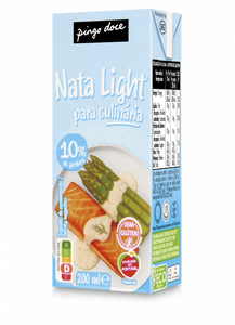 Natas UHT Light para Culinária
