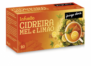 Infusão de Cidreira, Mel e Limão