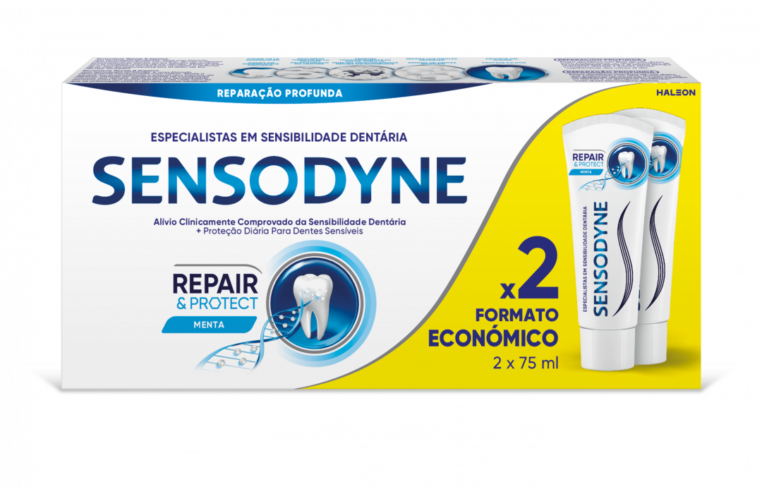 Pasta de Dentes Repair & Protect Pack 2