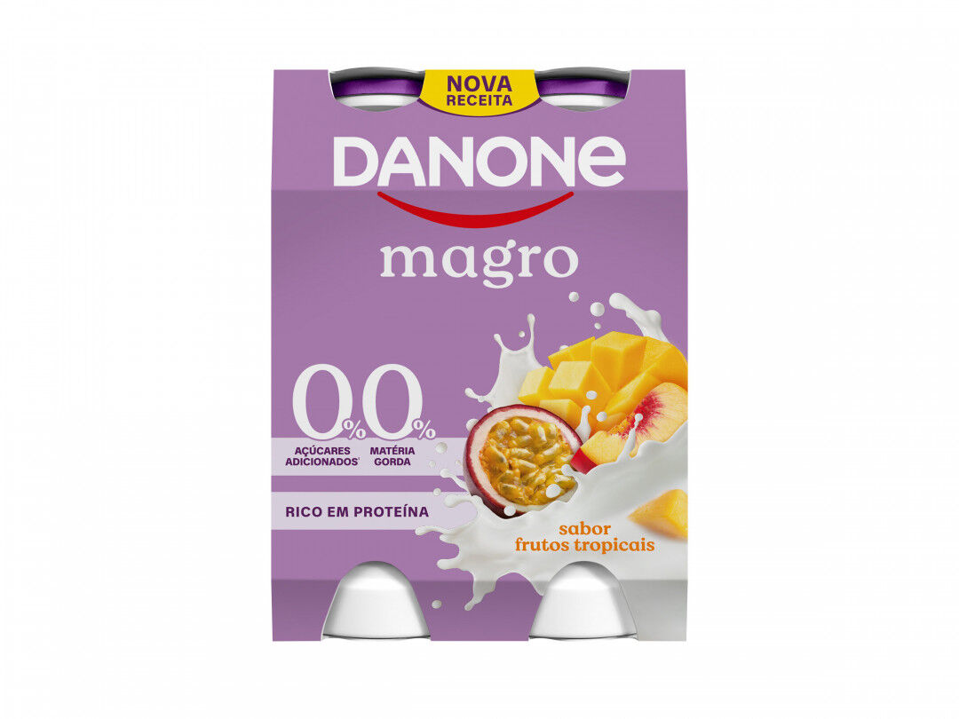 Iogurte Líquido Magro 00% Tropical Pack 4