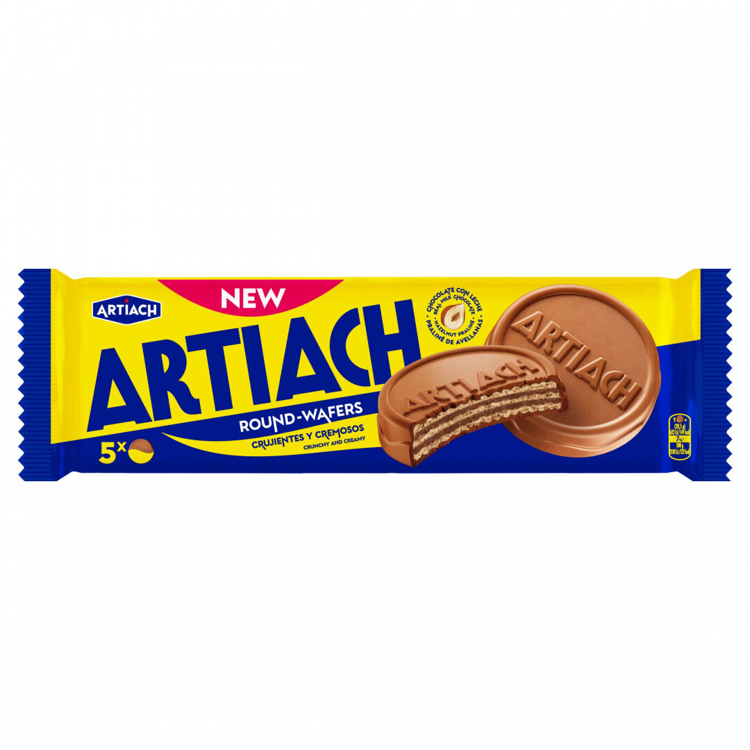 Bolachas Round Wafers com Chocolate