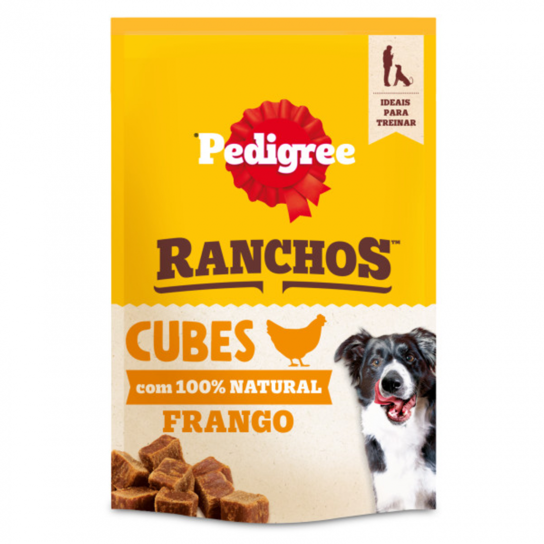 Snack para Cão Ranchos Cubes Frango