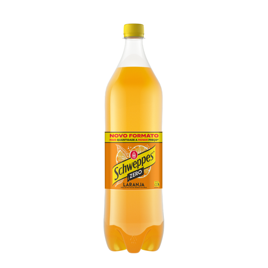 Refrigerante com Gás Laranja Zero