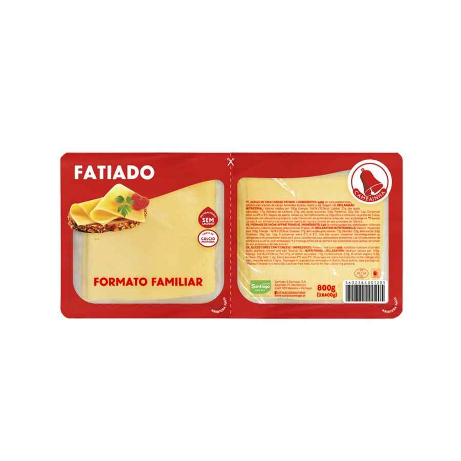 Queijo Flamengo Fatiado