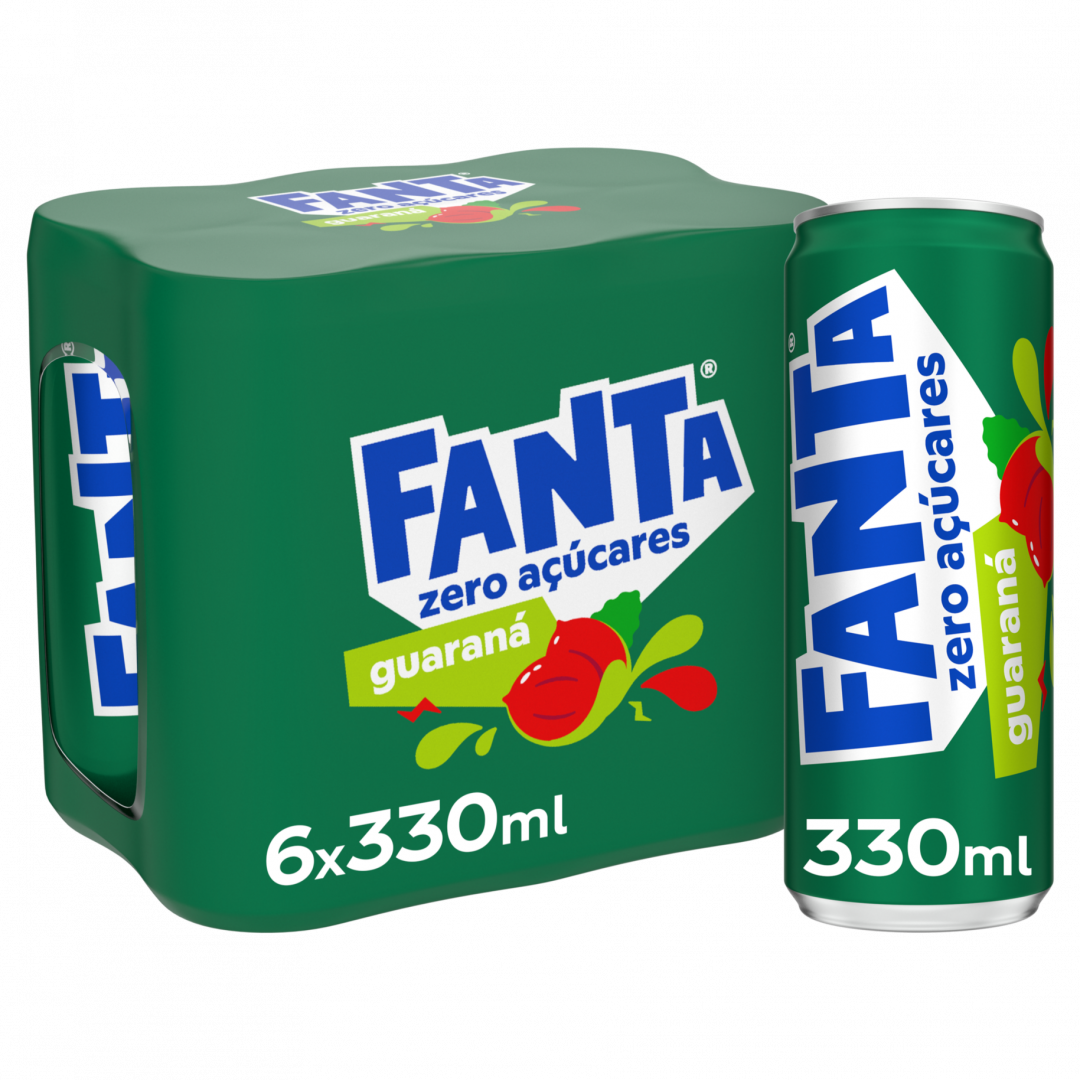 Refrigerante Fanta Guaraná Pack 6