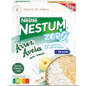 Nestum de Arroz e Aveia com Maçã Zero Açúcar