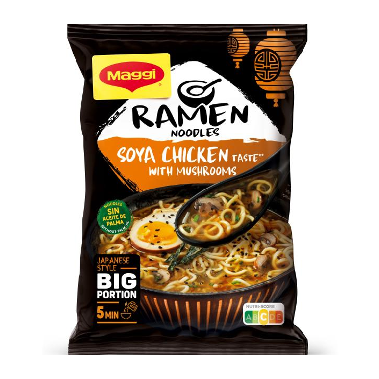 Ramen de Frango e Cogumelos