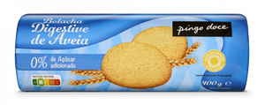 Bolachas Digestivas de Aveia Sem Açúcar