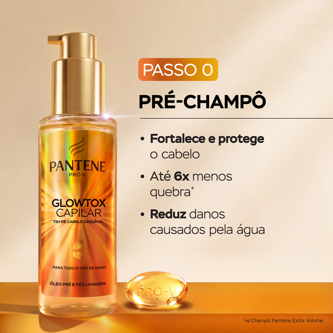 Óleo Pré e Pós Lavagem Glowtox