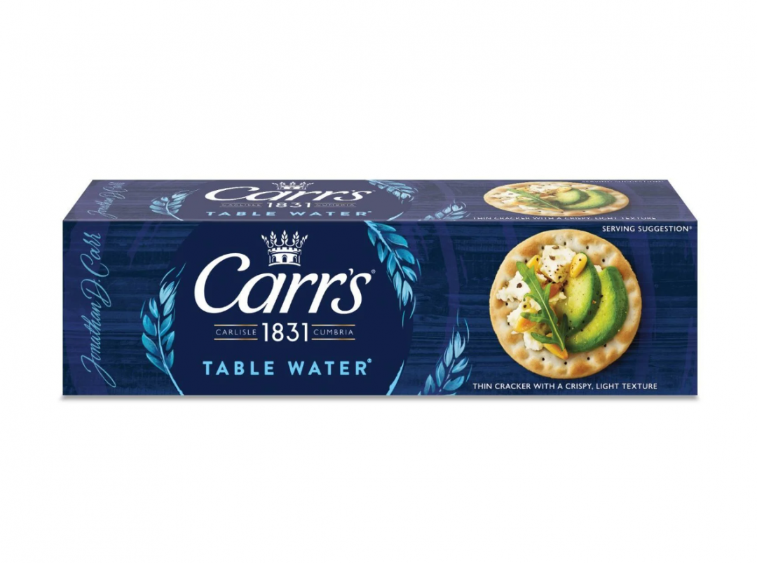Bolachas Cracker Carr's Table Water