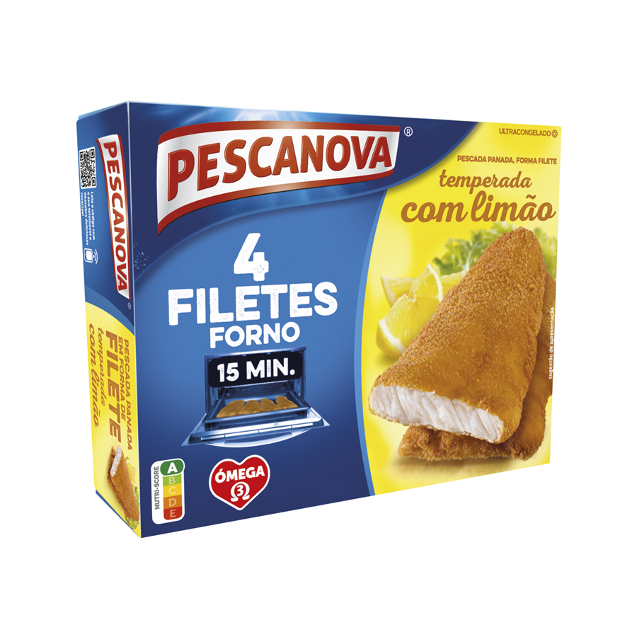 Filetes de Pescada Panados com Limão Congelados