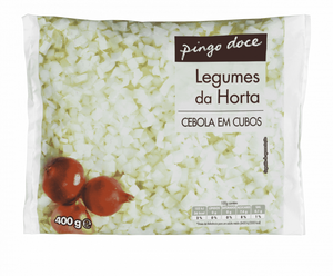 Cebola aos Cubos Congelada