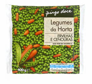 Ervilhas e Cenouras Congeladas