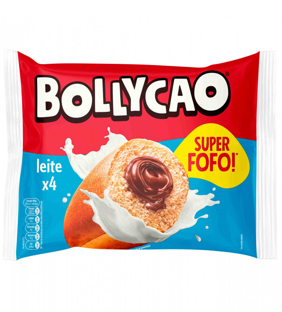 Bolo com Recheio de Chocolate de Leite