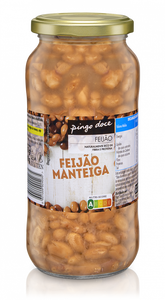 Feijão Manteiga Cozido em Frasco