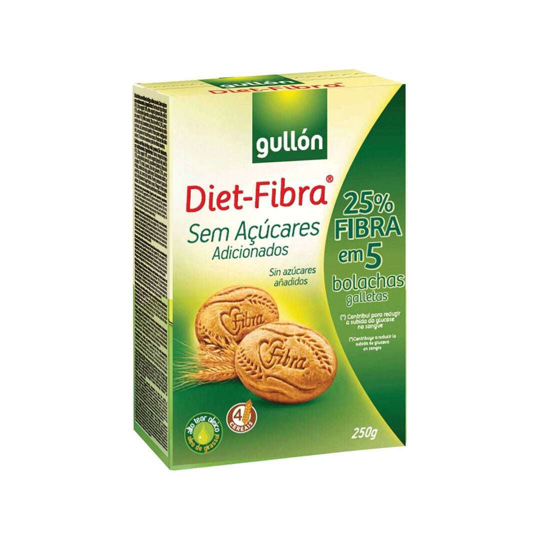 Bolachas Diet Fibra sem Açúcar
