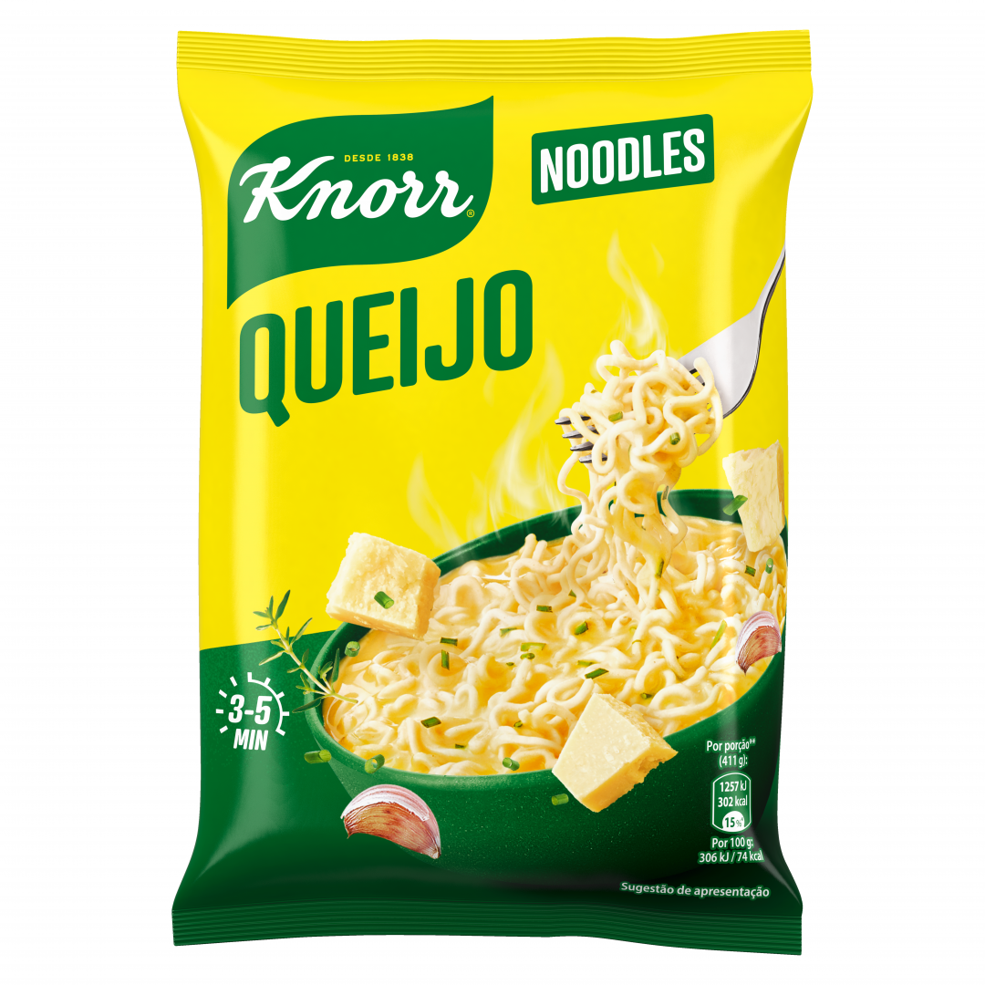 Noodles Atração de Queijo e Ervas
