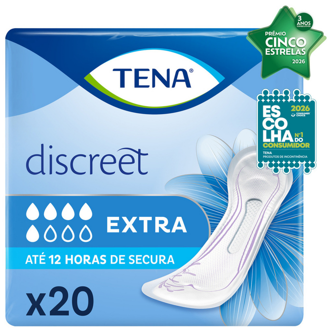Pensos Incontinência Mulher TENA Discreet Extra