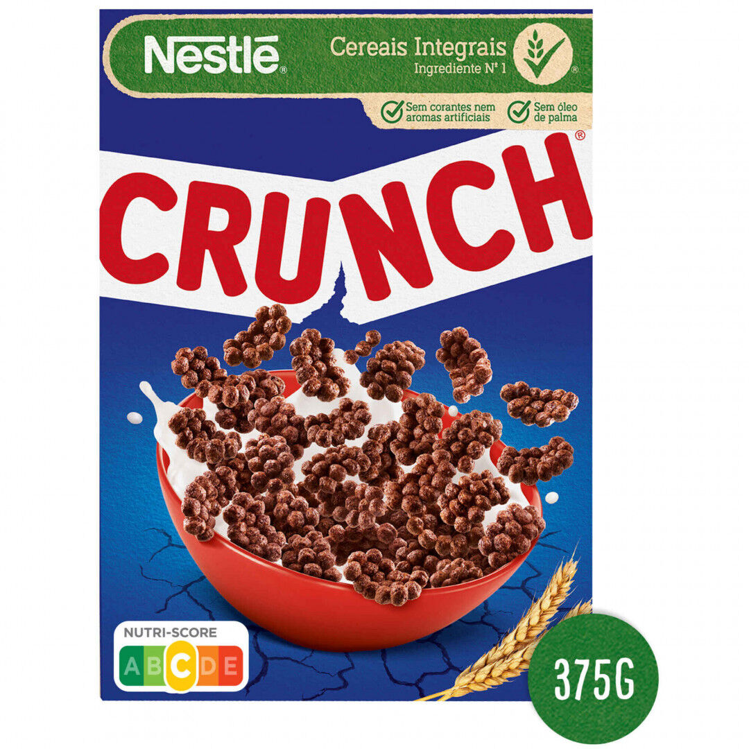 Nestlé Crunch Cereais de Chocolate, 375g