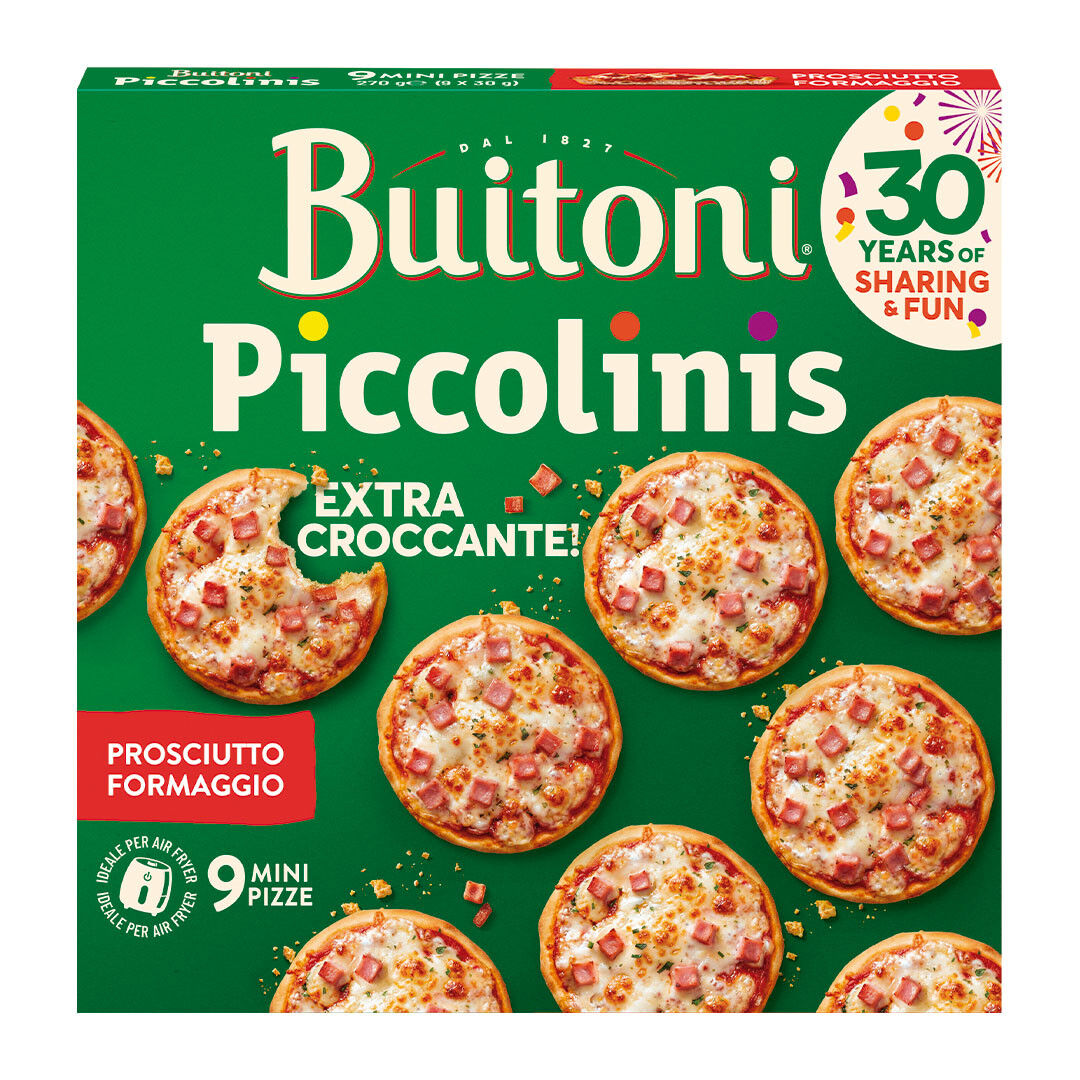 Mini Pizzas Piccolinis Queijo e Fiambre