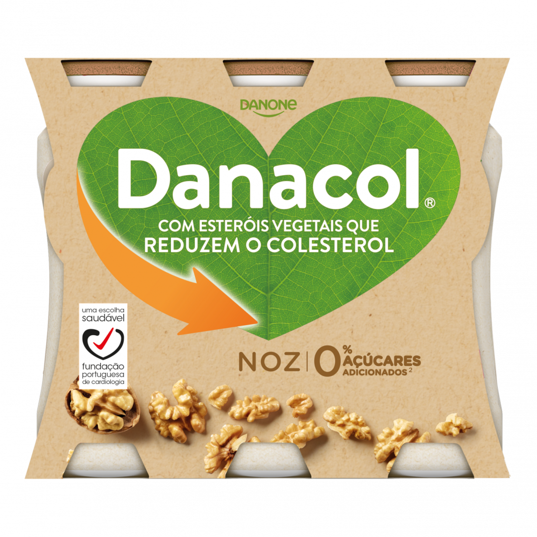 Iogurte Líquido Reduz Colesterol Noz Pack 6