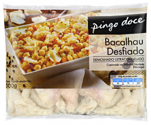 Bacalhau Desfiado Congelado