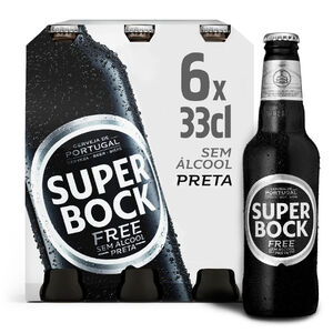 Cerveja sem Álcool Preta Pack 6