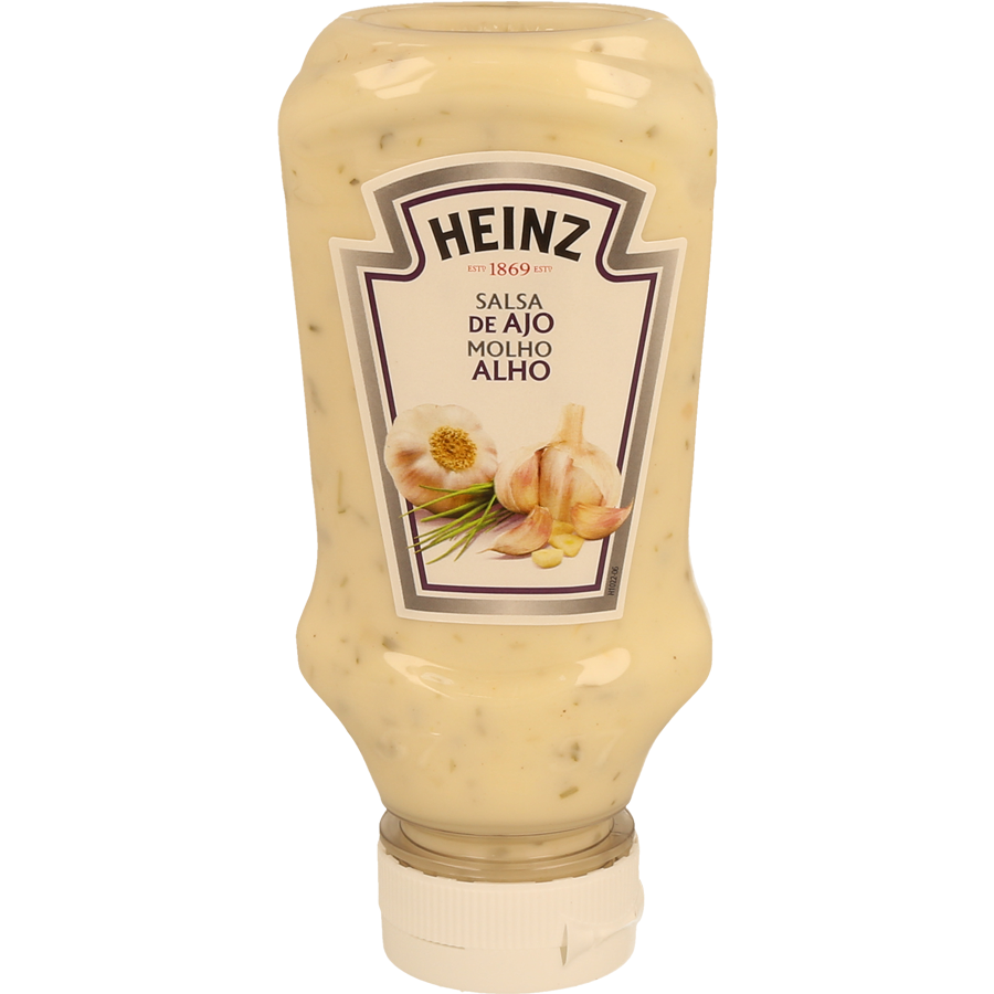 Heinz Molho de Alho Top Down, 220ml