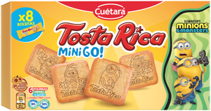 Bolachas Tosta Rica Mini Go Pack 8