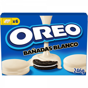 Bolachas Oreo Cobertas Chocolate Branco Pack 6
