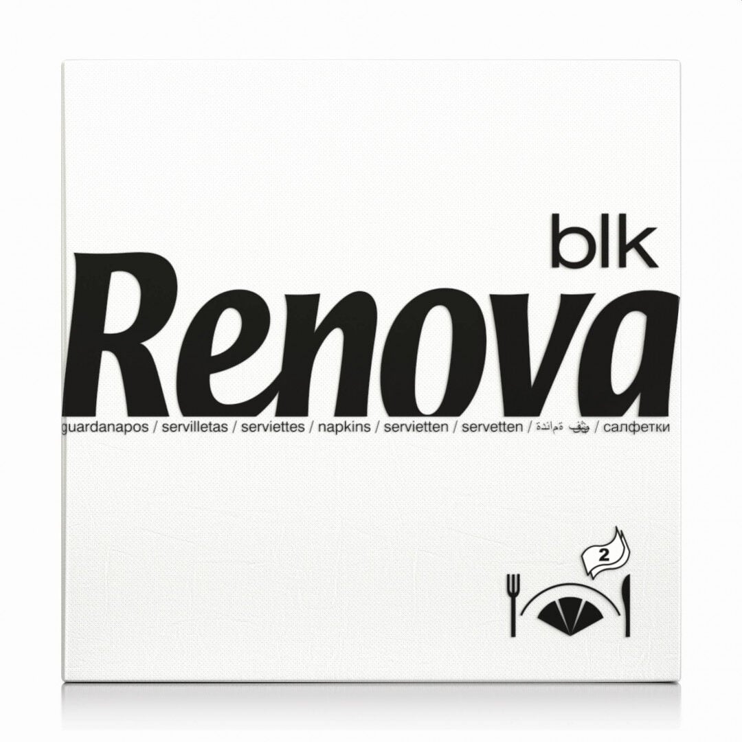 Guardanapos Folha Dupla Blk