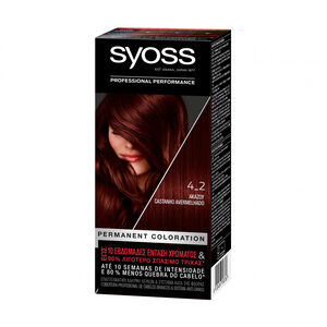 Coloração Syoss Castanho Avermelhado 4.2
