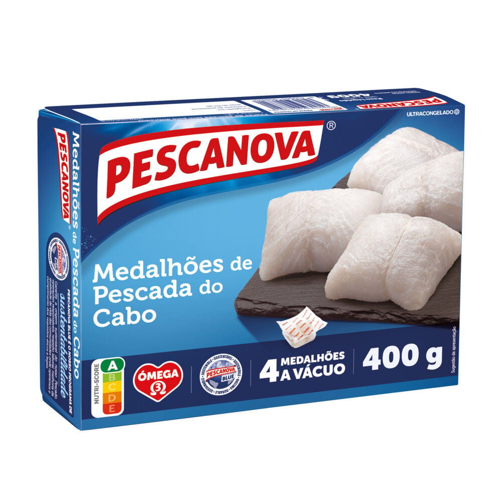 Medalhões de Pescada Congelados