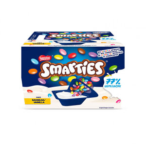 Iogurte Mix-In Smarties Baunilha Pack 2