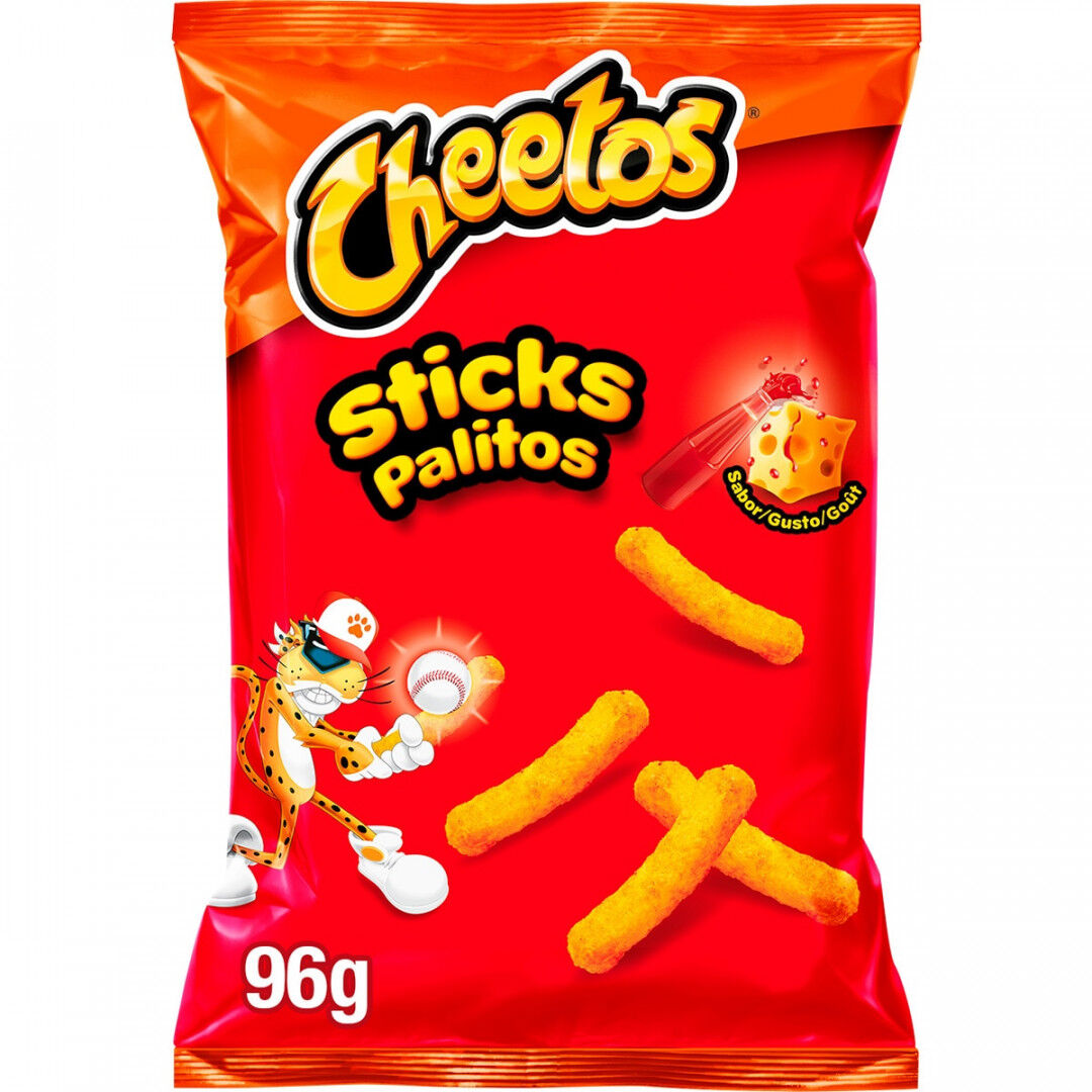 Cheetos Palitos Snack de Milho com Sabor a Ketchup, 96g
